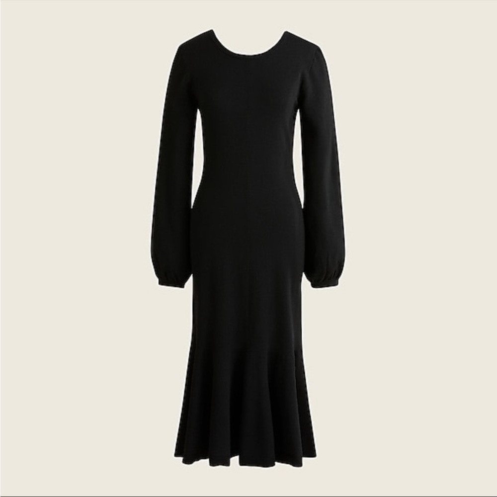 J.Crew Twist-back sweater-dress